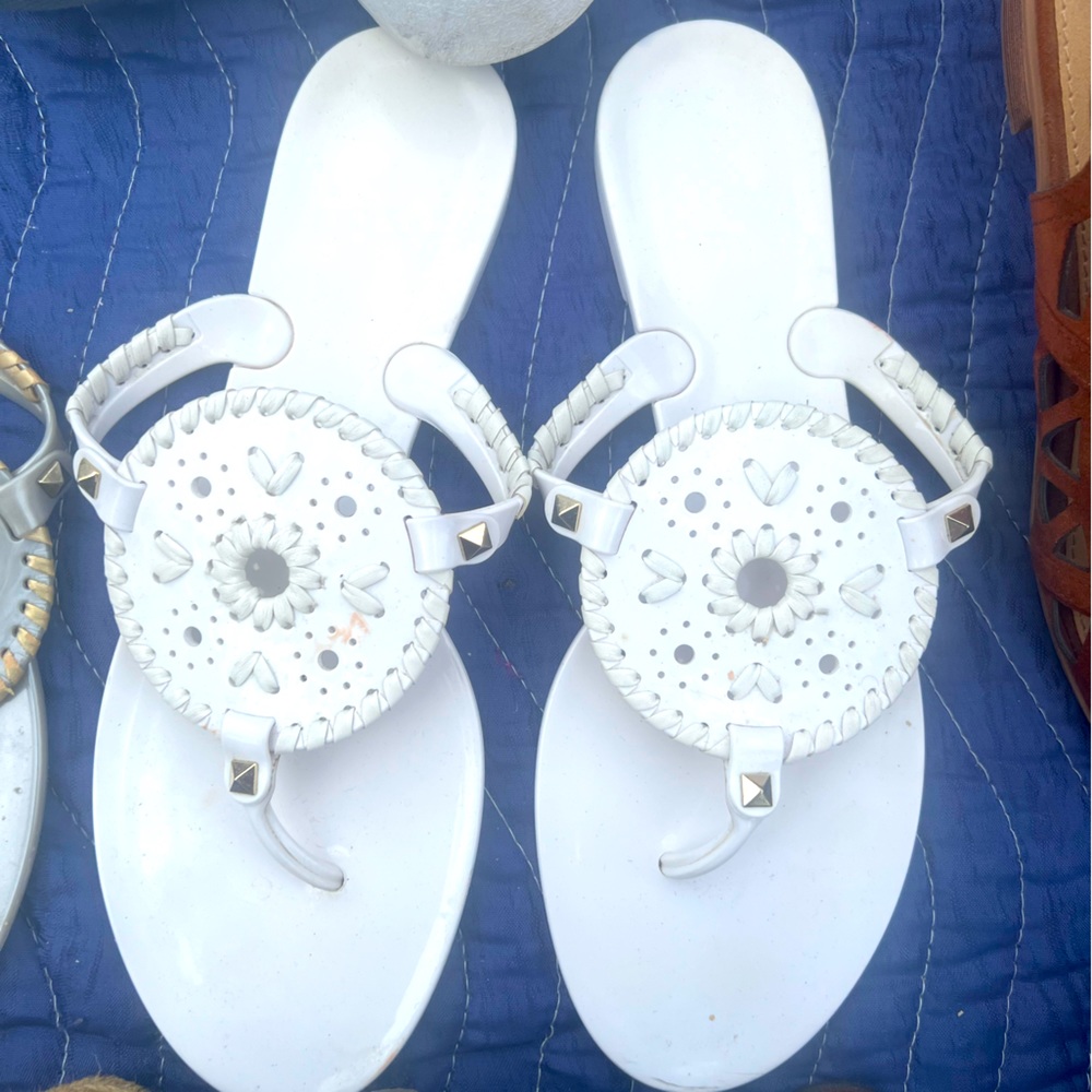 Jack Rogers Jelly Sandals🤍